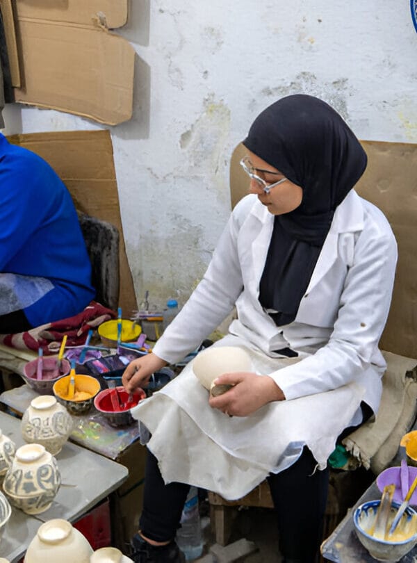 Pottery workshop Connectingmorocco,